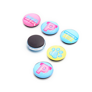 Magneti caldi per frigo naturale scenario forma rotonda decorazione per ufficio magneti in vetro - Product Image 1