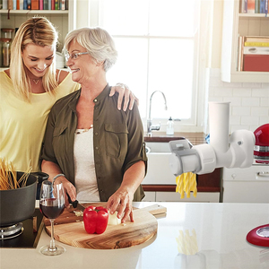 อุปกรณ์ทำพาสต้า KitchenAid 6 in 1 สำหรับเครื่องผสม<span class=keywords><strong>อาหาร</strong></span>แบบตั้งโต๊ะ พร้อมแผ่นทำพาสต้า 6 รูปแบบ สำหรับ<span class=keywords><strong>ทำ</strong></span>เส้นพาสต้าสดโฮมเมด - Product Image 5