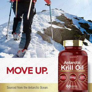 Cápsulas de Aceite de Krill de Aguas Profundas Personalizadas, Procesamiento OEM Directo de Fábrica, Suplemento de Extracto Animal, Refuerzo Inmunológico, 60 Unidades - Product Image 3