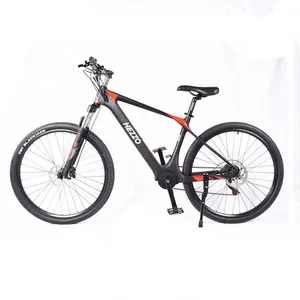 2022 New Product High Quality city Ebike Carbon Fiber Frame with Mid Motor Integrated Battery 7.8AH battery 250W bafang motor