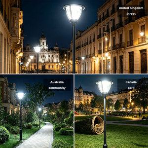 Sistema de Iluminación LED para Postes de Jardín al por Mayor, Múltiples Opciones de Diseño para Comunidades Residenciales y Proyectos de Parques - Product Image 4