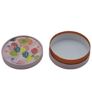 Boîte d'emballage pour <span class=keywords><strong>chocolat</strong></span> de luxe, coffret en papier personnalisé, boîte ronde vide, emballage cadeau, 5 pièces - Product Image 5