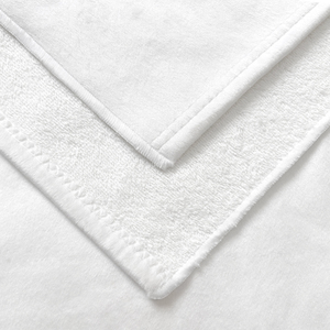 Manta de Toalla de Algodón Blanco Mink de Doble Capa, Tejida Lisa, Antipilling, para Uso Doméstico en Todas las Estaciones, Personalizable para Impresión en EE. UU. - Product Image 3