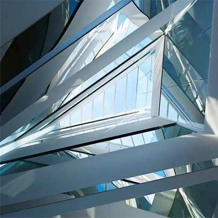 Architecture Glass AGC Low E Sun E Double Triple Glazed Insulating Glass Hollow Glass For Curtain Wall