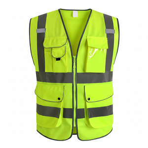 Chaleco de Seguridad al Por Mayor, Mejor Precio, Nuevo Estilo, con Bolsillo, Hecho con el Mejor Material, Chaleco de Trabajo de Seguridad - Product Image 1