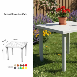 Mesa de Centro Cuadrada de Madera Maciza de Estilo Tradicional, Mesa Auxiliar Minimalista para Sala de Estar, Oficina en Casa, Decoración Moderna y Sencilla - Product Image 2