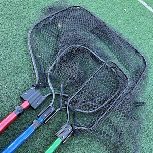 Nouvelle épuisette de pêche à la carpe Seehoo OEM 1,8m <span class=keywords><strong>3m</strong></span> en nylon et caoutchouc, filet de pêche télescopique pliable en carbone 3K avec caoutchouc - Product Image 2