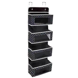 Organizador de Viaje Plegable de Acero Inoxidable, Portátil, para Colgar en la Puerta, Caja de Almacenamiento para Armario, Baño, Ropa, Sala de Estar - Product Image 3