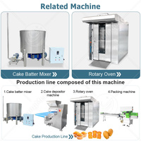 Machine à muffins commerciale ORME, équipement de fabrication de cupcakes, machine à déposer des gâteaux au miel entièrement automatique