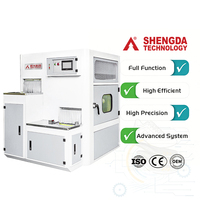 Machine de moulage par congélation rotative haute efficacité pour chaussures de sport, machine de formage par refroidissement pour fabricants de chaussures, machine de refroidissement automatique pour chaussures