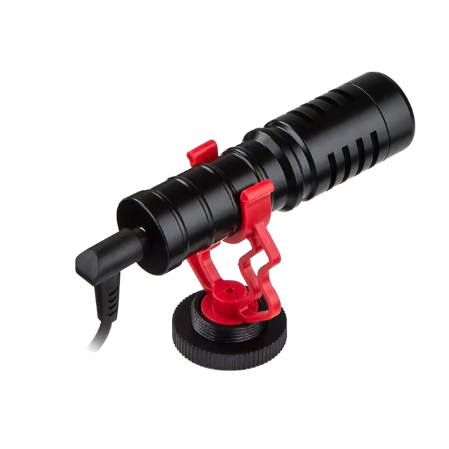 Universal Metal Compact Video Mic Camera-mount Shotgun Microphone for DSLR Camera Smartphones