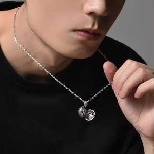 Collier pendentif de basket-ball mécanique en cuivre avec relief 3D, trophée de championnat, numéro 24 de <span class=keywords><strong>Kobe</strong></span> <span class=keywords><strong>Bryant</strong></span>, chaîne en bambou, neuf - Product Image 4