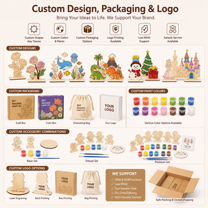 Kit <span class=keywords><strong>de</strong></span> bricolage en bois pour Noël en gros, ensemble d'ornements en bois à faire soi-même, ensemble <span class=keywords><strong>de</strong></span> peinture en bois à faire soi-même, ensemble d'activités créatives <span class=keywords><strong>de</strong></span> peinture, jouets <span class=keywords><strong>de</strong></span> <span class=keywords><strong>dessin</strong></span> - Product Image 2