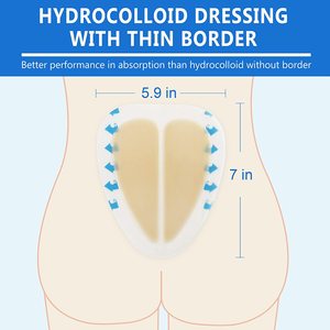 <span class=keywords><strong>แผ่น</strong></span>ปิดแผลไฮโดรคอลลอยด์บางพิเศษดูดซับได้ดี<span class=keywords><strong>แผ่น</strong></span>เจลสำหรับการรักษาอย่างรวดเร็วทนน้ำ - Product Image 4