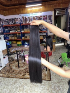 ผมเวียดนามแท้ 100% คุณภาพสูง เกรด Remy  เนื้อผมธรรมชาติ  ติดทนนาน สำหรับผู้ซื้อทั่วโลก - Product Image 3
