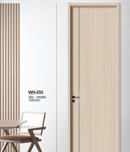 Puerta interior de madera con diseño ergonómico y manija, éxito de ventas, para el hogar - Product Image 1