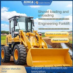 Miniexcavadora Pequeña con Tracción en las Cuatro Ruedas para Agricultura, Construcción, Limpieza de Estiércol y Proyectos Agrícolas - Product Image 4