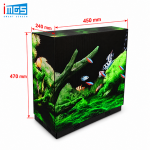 Affichage publicitaire LED en cube à 5 faces GOB Packaging P1.25 pour intérieur, 281 milliards de couleurs, haute fréquence de rafraîchissement pour <span class=keywords><strong>vitrine</strong></span> de <span class=keywords><strong>magasin</strong></span> - Product Image 1