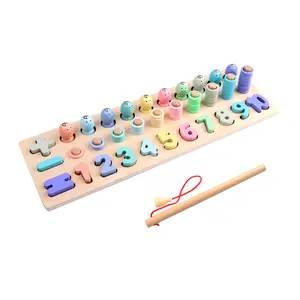Offre Spéciale Alphabet ABC 26 lettres chiffres apprentissage précoce jouets éducatifs planche en bois artisanat jouets pour enfants bébé