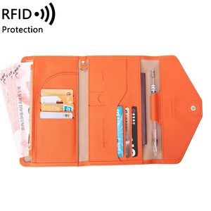 FSW192 <span class=keywords><strong>2022</strong></span> nueva bolsa de pasaporte multifunción bolsa de documentos Unisex viaje al extranjero pasaporte tarjetero - Product Image 6