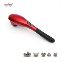 Masseur portatif sans fil rechargeable multifonctionnel pour le dos, masseur électrique à percussion