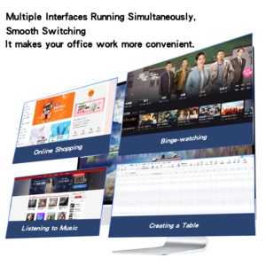 21.5 Inch <strong>Computer</strong> All in One Core I5 Desktop Touch Screen Video Playback with Built-in Audio Microphone 8+256 - Product Image 5