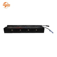 Profilés de bordure ABS et rampes de sécurité pour panneaux de sol LED – Connecteurs étanches sans joint pour projets d'éclairage paysager extérieur