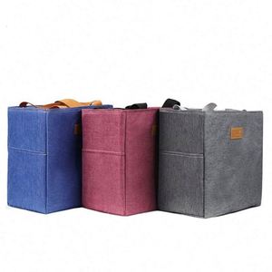 Sac isotherme promotionnel personnalisé pour le bureau, sac à lunch imperméable en aluminium pour adultes - Product Image 3