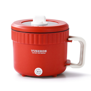 YUEDISI 맞춤형 220V/110V 논스틱 다기능 전기 프라이팬 및 쿠킹 팟 뚜껑이 있는 전기 미니 핫팟 - Product Image 6