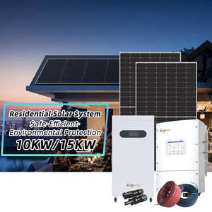 Sistema de Almacenamiento de Energí<span class=keywords><strong>a</strong></span> con Inversor Híbrido de Bajo Voltaje de 10KW 15KW, Kit Completo para Energí<span class=keywords><strong>a</strong></span> Solar Doméstica - Product Image 3