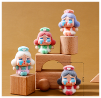 Figurine miniature 3D en résine, fée pleureuse, bébé, amour, sculpture de fille, maison de poupée, jeu de rôle, décoration de gâteau, sac surprise, jouets pour enfants
