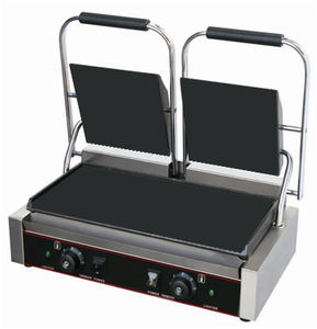 لوحة مسطحة مضلع الجانب الآخر شطيرة شواء شواية بانيني - Product Image 3