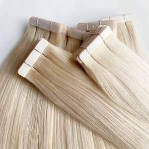 Haiyi fabbrica all'ingrosso di colore biondo nastro di estensione dei <span class=keywords><strong>capelli</strong></span> di Balayage in europeo doppio <span class=keywords><strong>capelli</strong></span> disegnati per le donne e parrucchiere - Product Image 1