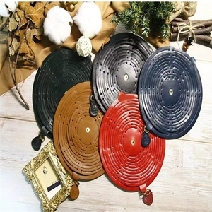 Copertura per tazza da tè con increspatura e latte in pelle sintetica borsa portatile per caffè - Product Image 5