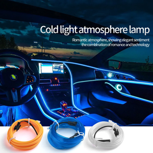 Accessoires d'éclairage automobile RGB 5m, éclairage d'ambiance <span class=keywords><strong>pour</strong></span> <span class=keywords><strong>voiture</strong></span>, fil néon, kit de <span class=keywords><strong>voiture</strong></span>, <span class=keywords><strong>bande</strong></span> de fil électrique <span class=keywords><strong>LED</strong></span> <span class=keywords><strong>pour</strong></span> l'intérieur - Product Image 4
