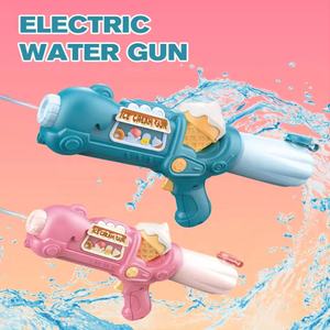 Kinderen Super Soaker Zomer Buitenzwembad Speelgoed Automatische Zuiging Elektrische Waterpistool Speelgoed Grote Capaciteit Ijs Waterpistool - Product Image 2