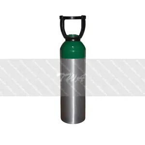 Hersteller 1L ~ 10L Medizinische Sauerstoff aluminium Zylinder aluminium zylinder für sauerstoff