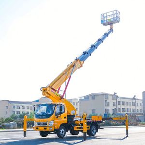 Camión con Plataforma Elevadora Hidráulica de 30m, 6 Secciones, para Operaciones en Altura, Directo de Fábrica Foton - Product Image 4