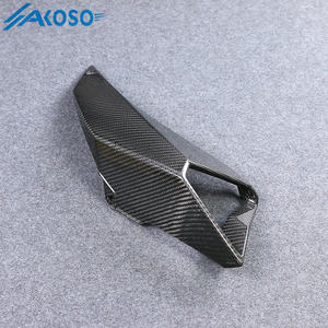 AKOSO Carénage complet de protection de tuyau d'admission d'air de moto en fibre de carbone sèche 3K pour Kawasaki <span class=keywords><strong>Z</strong></span> <span class=keywords><strong>H2</strong></span> <span class=keywords><strong>2021</strong></span> 2022 2023 2024 - Product Image 6