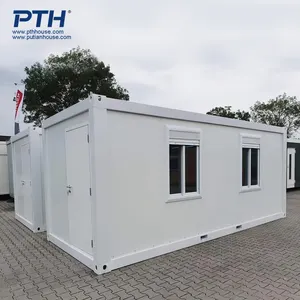 Fast Build Modular 20ft Container Office Flatpack Camp Prefab Container Home
