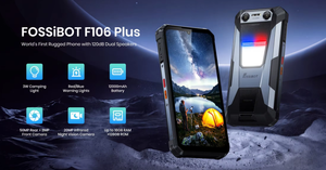 โทรศัพท์มือถือรุ่นใหม่ Fossibot F106 Plus 4G ทนทาน 6GB+128GB แบตเตอรี่ 12000mAh หน้าจอ 6.7 นิ้ว 120Hz ชิปประมวลผล Unisoc T605 ไฟแคมป์ปิ้ง 3W 18W กล้อง 50MP ระบบปฏิบัติการ Android15 - Product Image 4