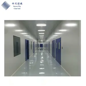 ISO GMP Modular Clean Room Prefab Proyecto de sala limpia llave en mano para laboratorio farmacéutico