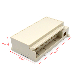 กล่องควบคุมไฟฟ้าพลาสติกแบบกำหนดเอง AK-P-27 ขนาด 180*100*53 มม. กล่องหุ้มอุปกรณ์อิเล็กทรอนิกส์และเครื่องมือวัด - Product Image 1