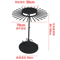Cadre en fer ménage écharpe présentoir magasin de meubles écharpe et drap de lit présentoir oreiller couette couverture supports de stockage