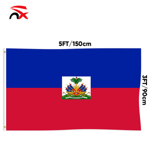 Venta al por mayor decorativa colorida <span class=keywords><strong>bandera</strong></span> del mundo poliéster 3*5 pies Palestina Haití México <span class=keywords><strong>bandera</strong></span> nacional para deportes al aire libre - Product Image 1