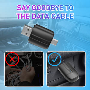 Adaptador Inalámbrico 2 en 1 para Apple CarPlay y Android Auto con Bluetooth 5.4, Control por Voz, Certificación CE/FCC/ROHS, Compatibilidad Universal - Product Image 6