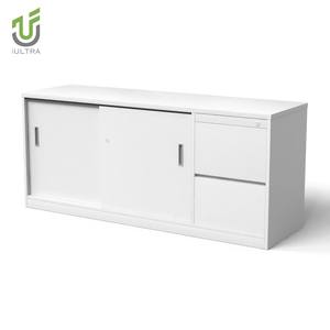 Iultra โต๊ะคอมพิวเตอร์ที่ทันสมัยพร้อมตู้เก็บเอกสารเคลื่อนย้ายได้ส่งคืนตู้เฟอร์นิเจอร์สำนักงานที่สมบูรณ์เวิร์กสเตชันที่ทำจากการจัดเก็บ MDF - Product Image 5