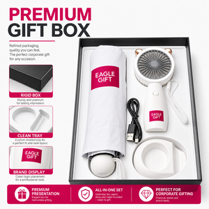 Paraguas Plegable con Impresión Digital Personalizada, Práctico Souvenir para Negocios y Fiestas, Set de Regalo Personalizable - Product Image 3