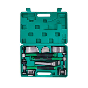Automotive Sheet Metal Repair Tool Set 9 Piece 45 Steel Hammer Anvil Body Work Auto Repair Kit - Product Image 4