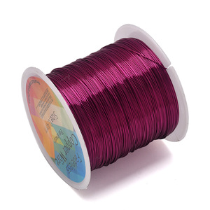 <span class=keywords><strong>Filo</strong></span> di Rame per Artigianato 100M, Inossidabile e Inalterabile, 0.2-0.5mm, 24 Colori, per Gioielli Fai da Te, Perline, Tessitura, Macramè, Avvolgimento, Ingrosso - Product Image 6
